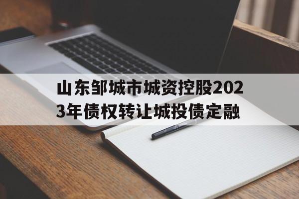 关于山东邹城市城资控股2023年债权转让城投债定融的信息