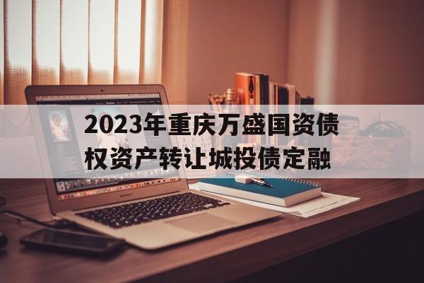 包含2023年重庆万盛国资债权资产转让城投债定融的词条